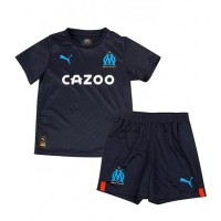 Olympique de Marseille Fußballbekleidung Auswärtstrikot Kinder 2022-23 Kurzarm (+ kurze hosen)